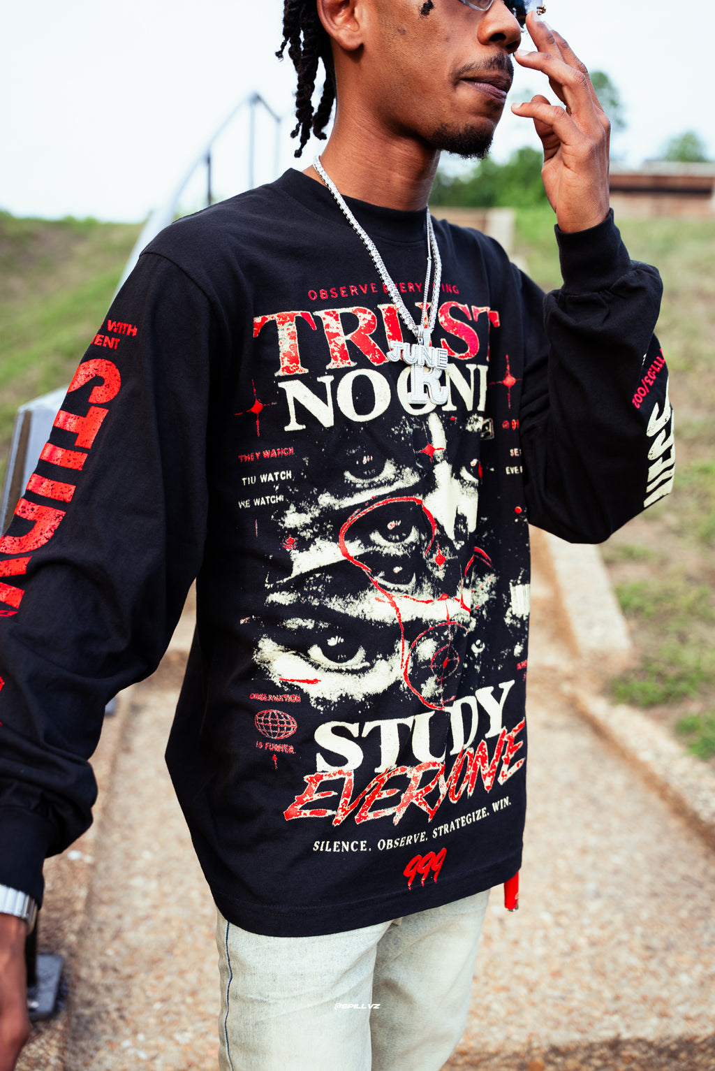 Awareness T-Shirt Long Sleeve Black