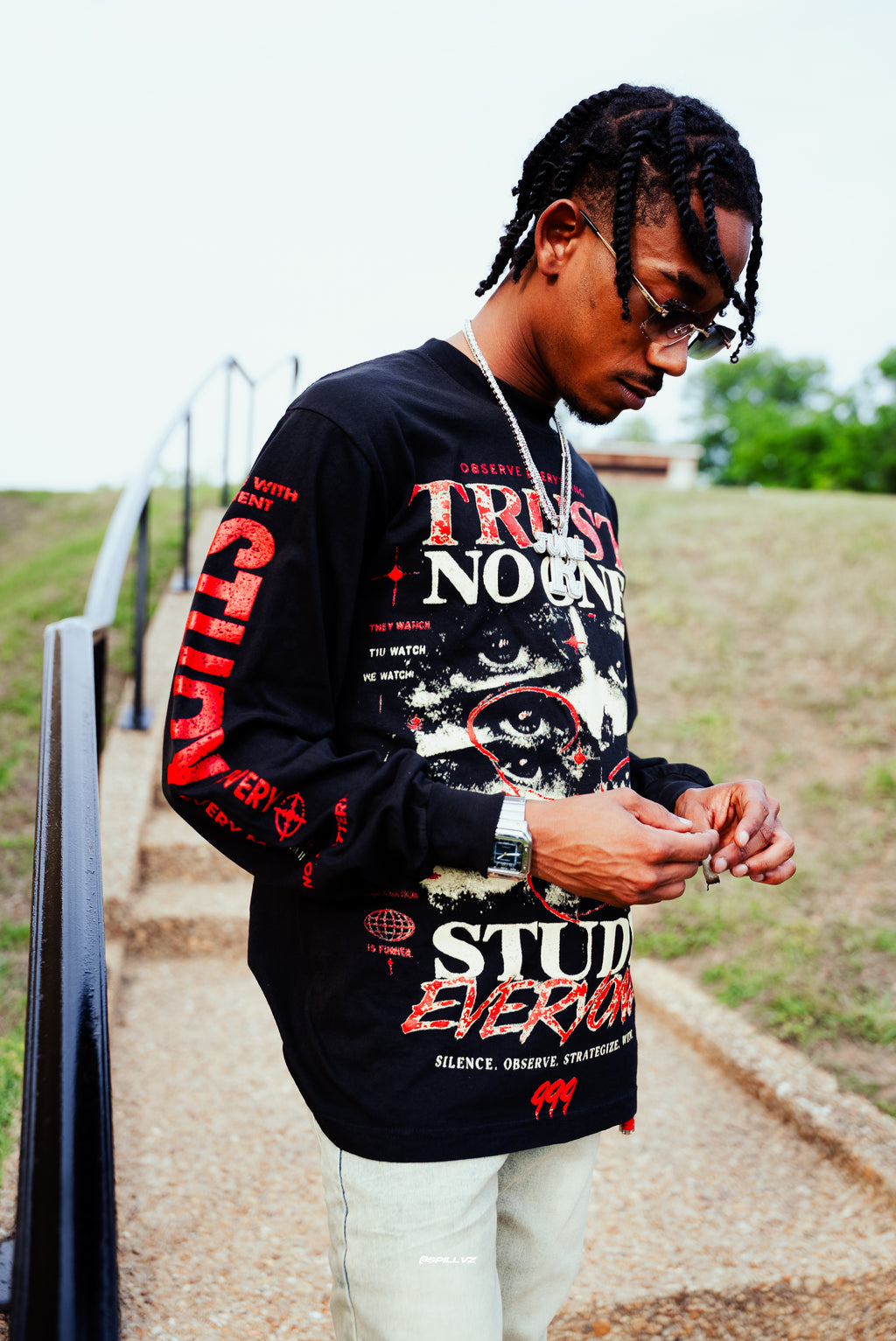 Awareness T-Shirt Long Sleeve Black