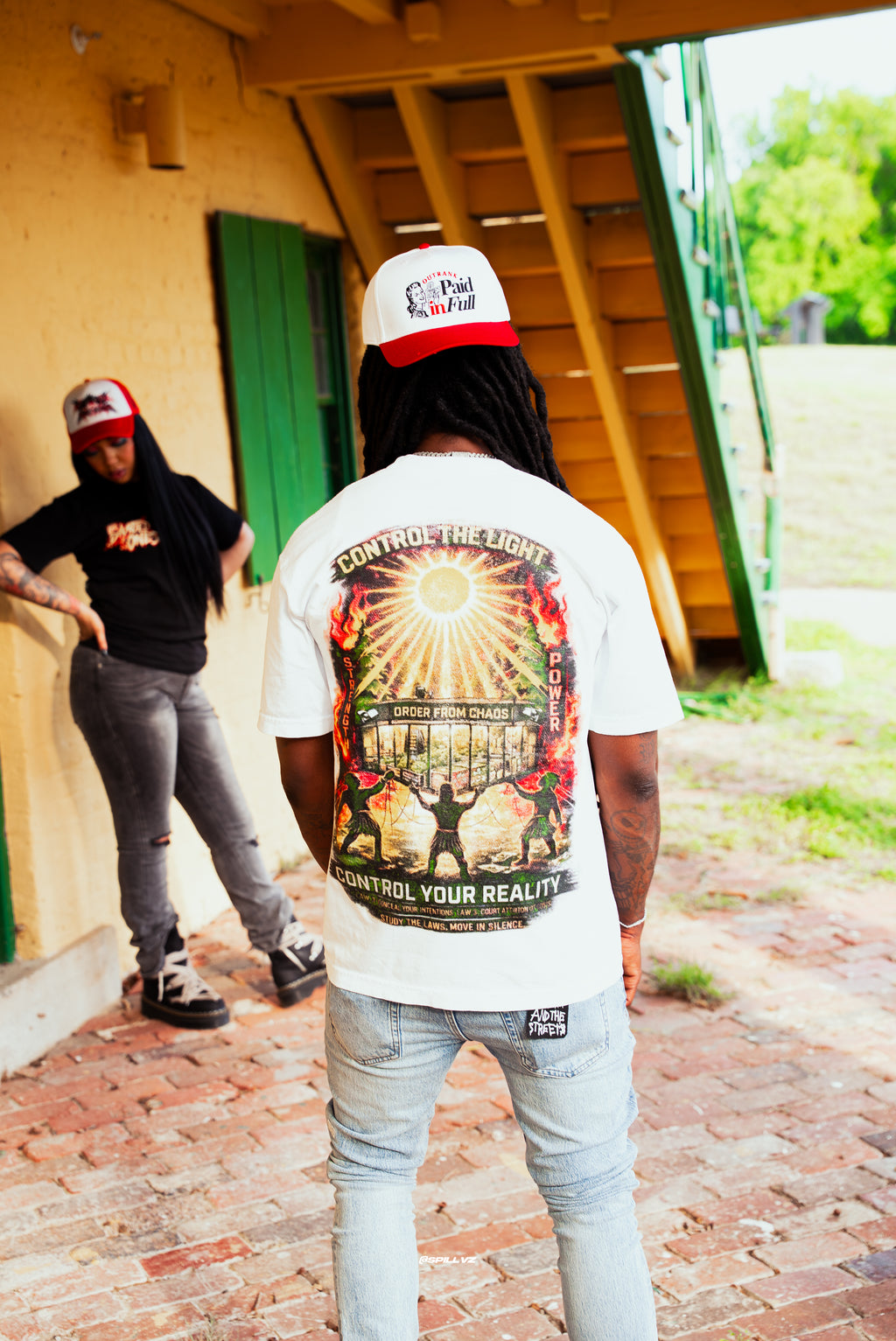 Control The Light T-Shirt White