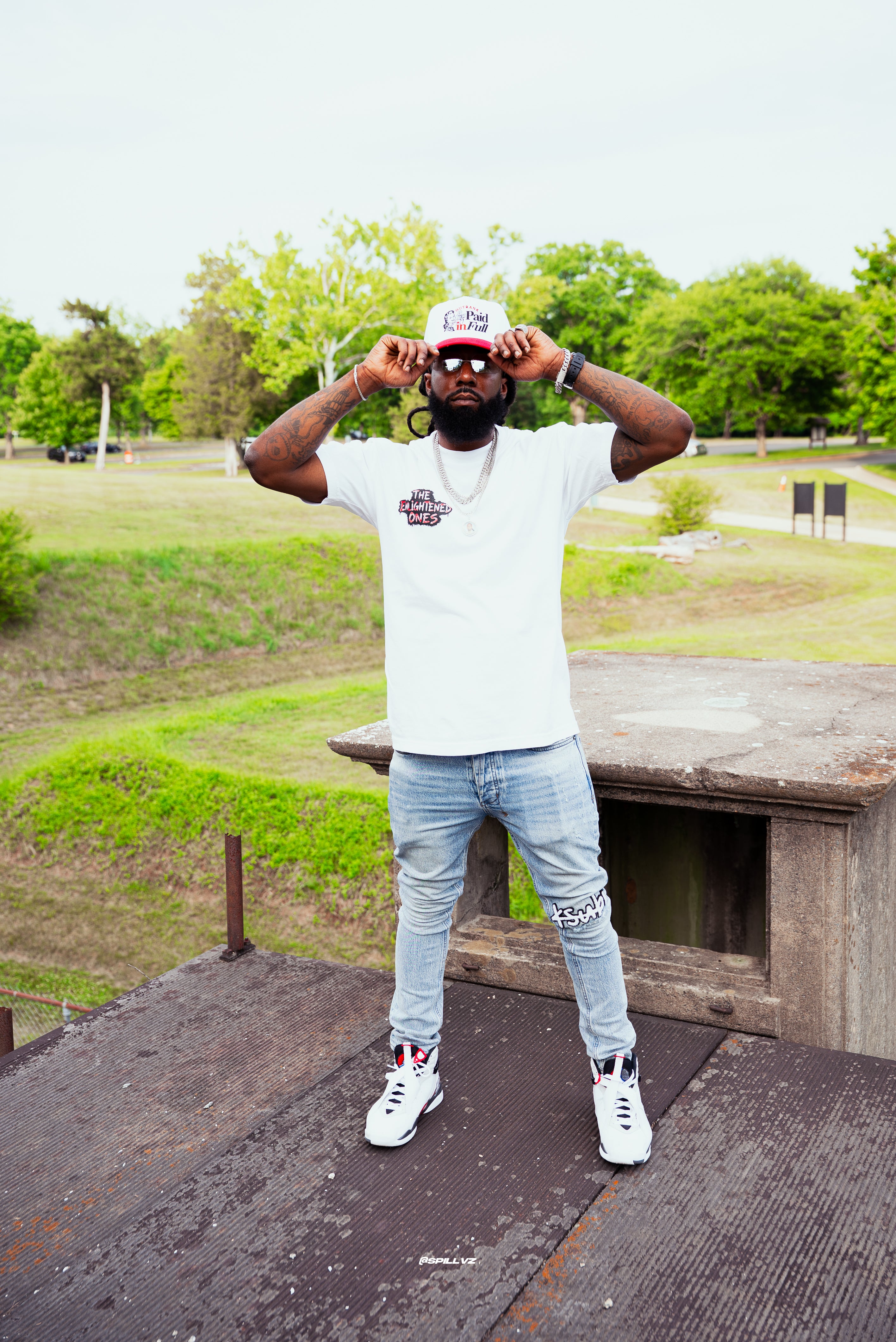 Control The Light T-Shirt White
