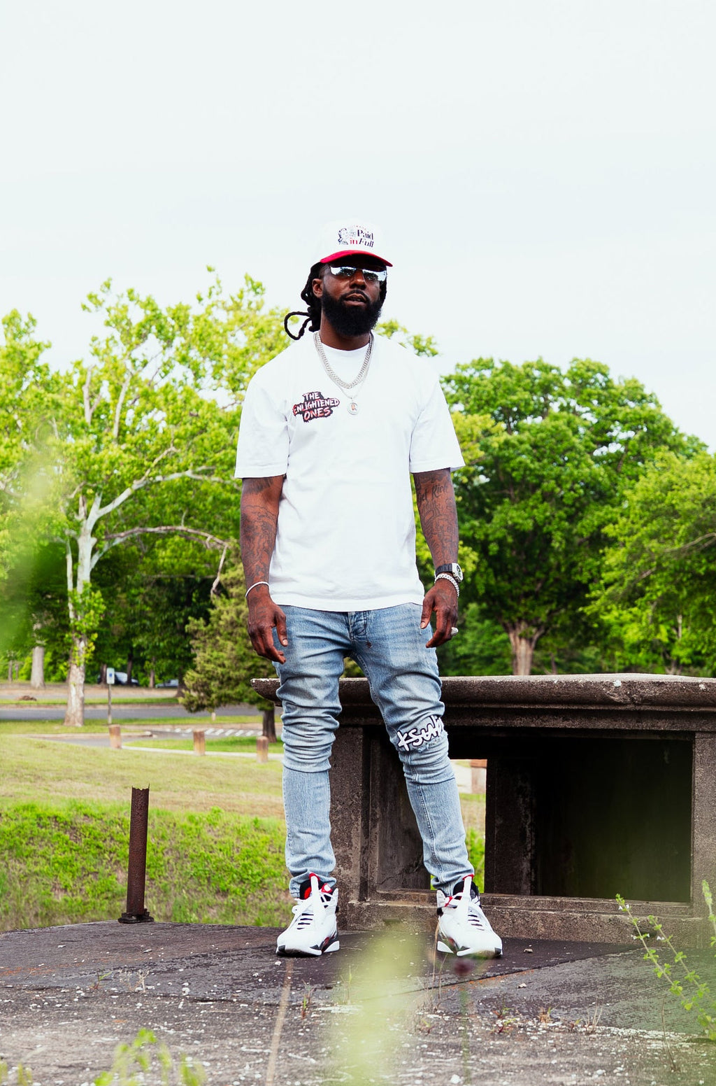 Control The Light T-Shirt White