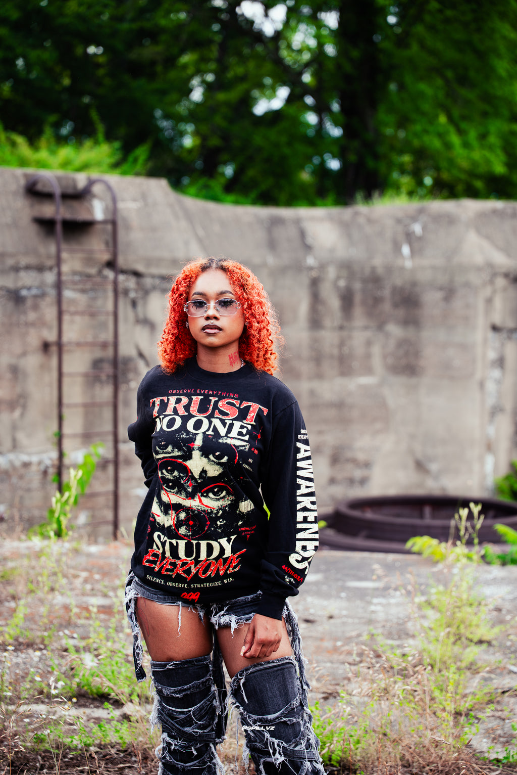 Awareness T-Shirt Long Sleeve Black