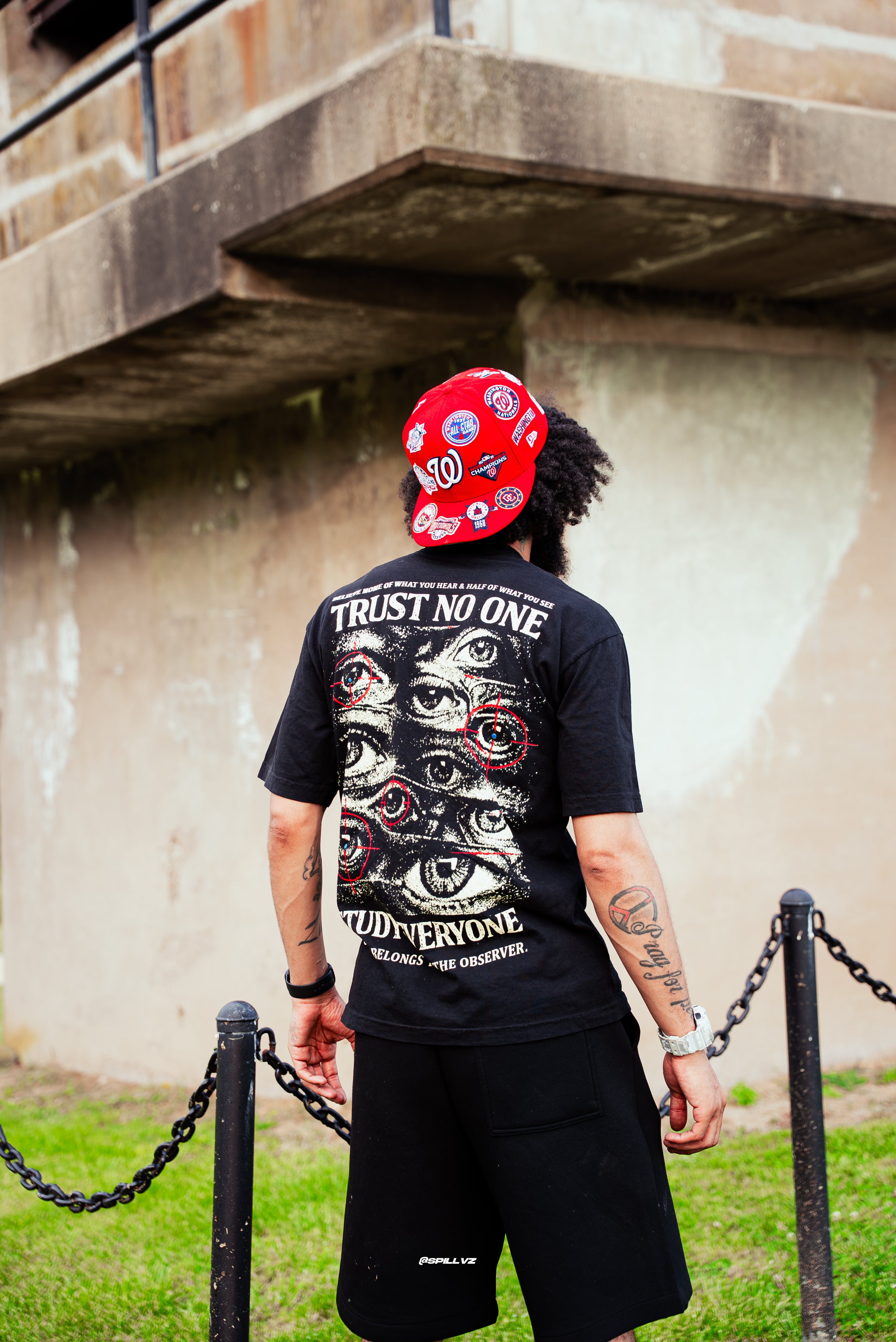 Observation T-Shirt Black